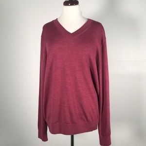 Banana Republic Pink Merino Wool Sweater